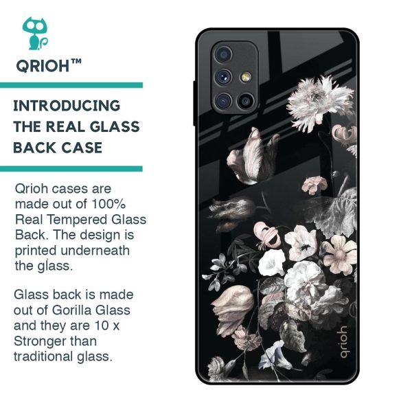 Artistic Mural Glass Case for Samsung Galaxy M51 For Sale