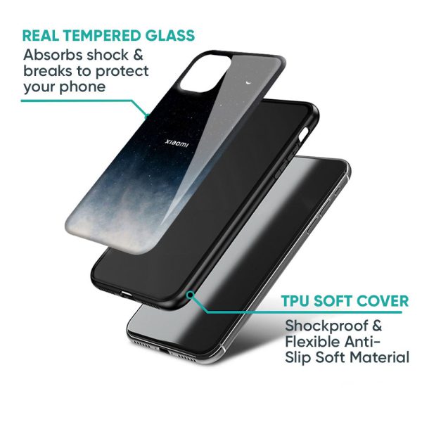 Aesthetic Sky Glass Case for Redmi Note 13 Pro Plus 5G Fashion