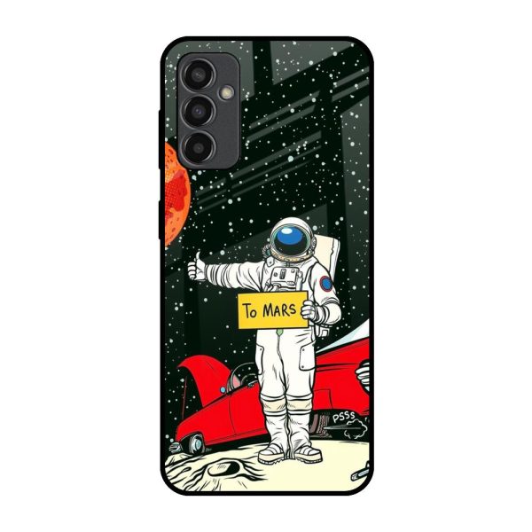 Astronaut on Mars Glass Case for Samsung Galaxy M13 For Cheap