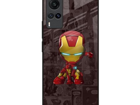 Angry Baby Super Hero Glass Case for Vivo X60 Hot on Sale