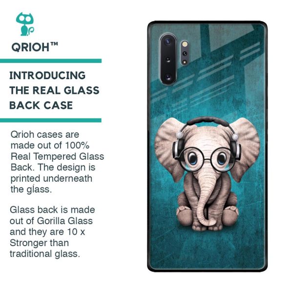 Adorable Baby Elephant Glass Case For Samsung Galaxy Note 10 Plus Online Sale