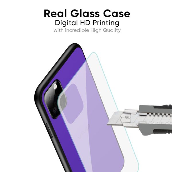 Amethyst Purple Glass Case for IQOO 12 5G on Sale