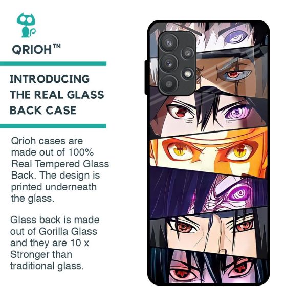 Anime Eyes Glass Case for Samsung Galaxy A52s 5G Cheap