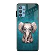 Adorable Baby Elephant Glass Case For Samsung Galaxy A52s Online