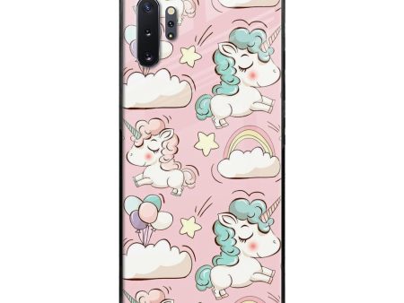 Balloon Unicorn Glass case for Samsung Galaxy Note 10 Plus For Sale