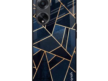 Abstract Tiles Glass Case for Oppo F23 5G Discount