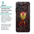 Angry Baby Super Hero Glass Case for Oppo A18 Sale