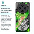 Anime Green Splash Glass Case for Vivo X100 5G Online Hot Sale