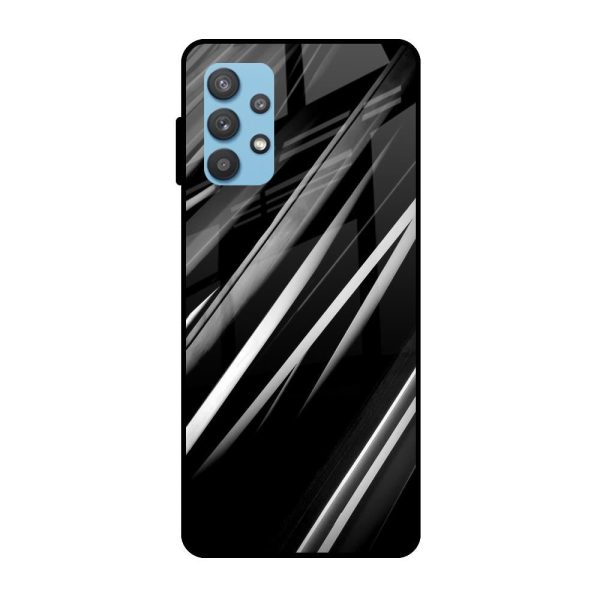 Black & Grey Gradient Glass Case For Samsung Galaxy A52 Online Hot Sale