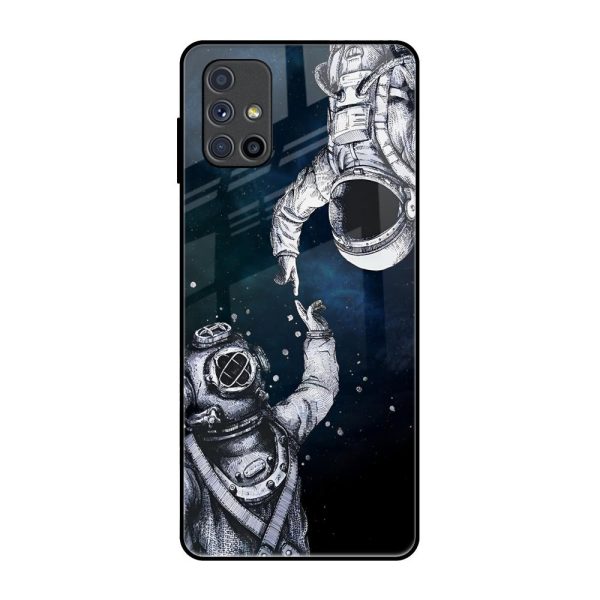 Astro Connect Glass Case for Samsung Galaxy M51 Cheap