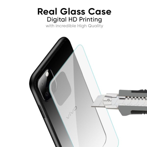 Zebra Gradient Glass Case for Vivo X100 Pro 5G Hot on Sale