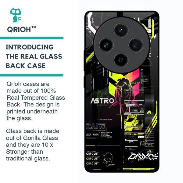 Astro Glitch Glass Case for Vivo X100 5G Online