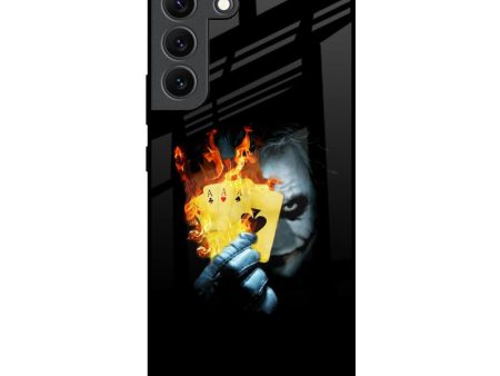 AAA Joker Glass Case for Samsung Galaxy S22 5G For Discount