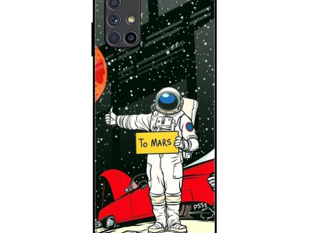 Astronaut on Mars Glass Case for Samsung Galaxy M51 For Discount