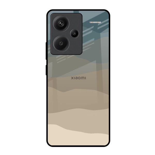 Abstract Mountain Pattern Glass Case for Redmi Note 13 Pro Plus 5G For Discount