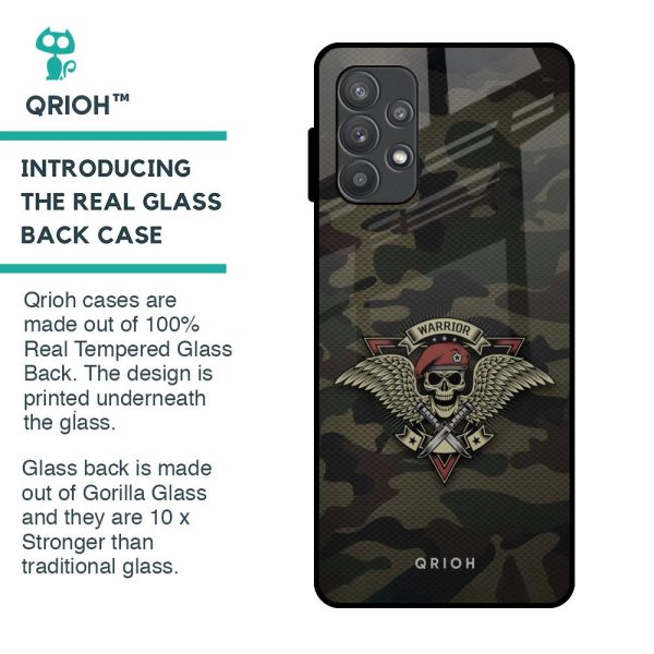 Army Warrior Glass Case for Samsung Galaxy A52s 5G Supply