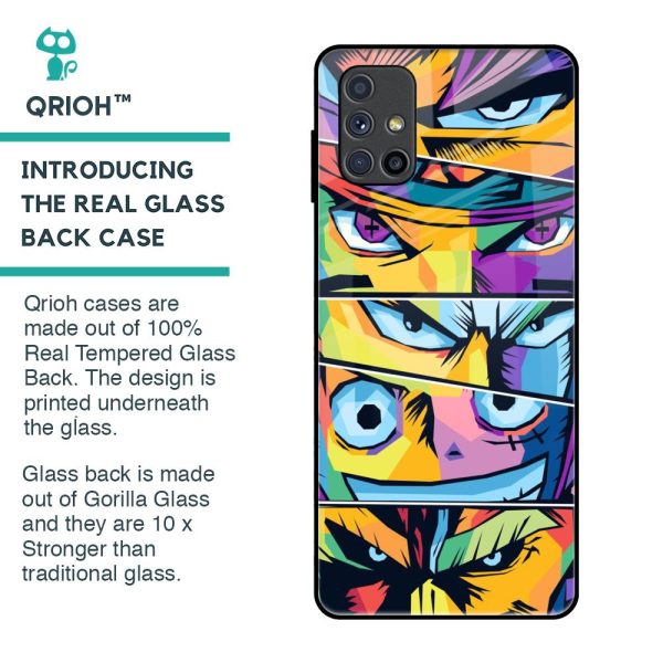 Anime Legends Glass Case for Samsung Galaxy M51 Cheap