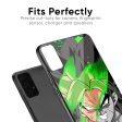 Anime Green Splash Glass Case for Samsung Galaxy Note 10 Plus Online now