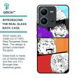 Anime Sketch Glass Case for Vivo V25 For Cheap