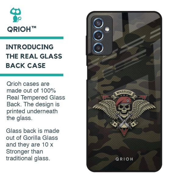 Army Warrior Glass Case for Samsung Galaxy M52 5G Cheap