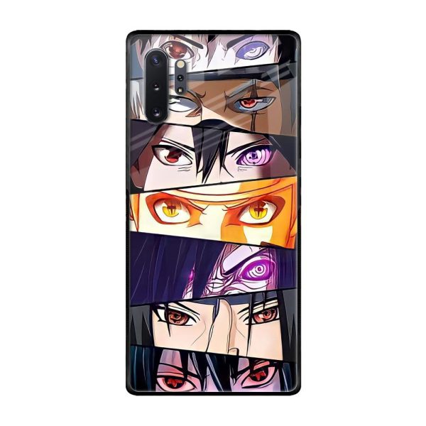 Anime Eyes Glass Case for Samsung Galaxy Note 10 Plus Online Sale