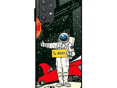 Astronaut on Mars Glass Case for Samsung Galaxy A52 Online Hot Sale