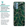 Abstract Green Glass Case For Samsung Galaxy A52s on Sale