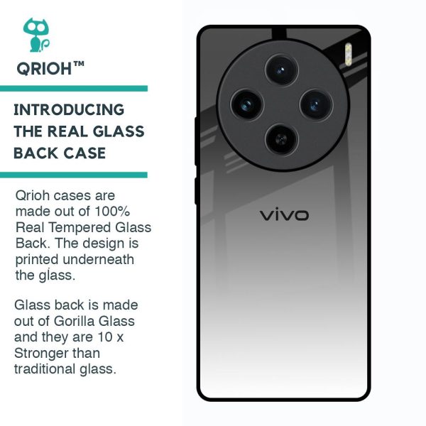 Zebra Gradient Glass Case for Vivo X100 5G For Cheap