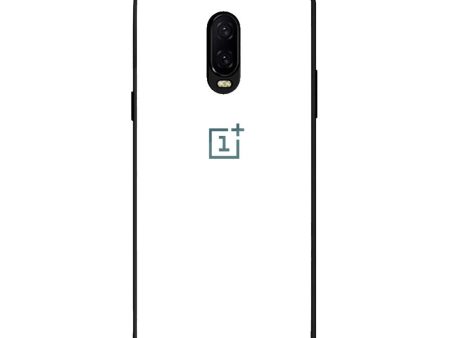 Arctic White Glass Case for OnePlus 6T For Sale