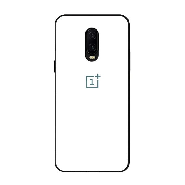 Arctic White Glass Case for OnePlus 6T For Sale