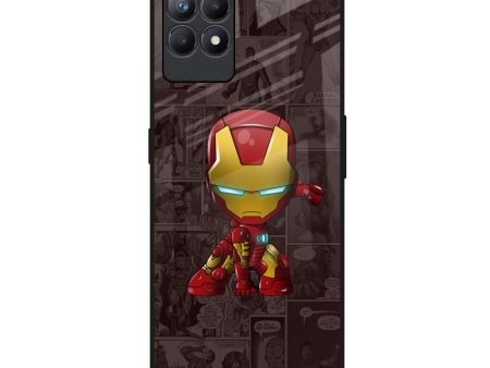 Angry Baby Super Hero Glass Case for Realme Narzo 50 Online Sale