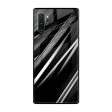 Black & Grey Gradient Glass Case For Samsung Galaxy Note 10 Plus Online now