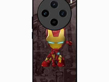 Angry Baby Super Hero Glass Case for Vivo X100 5G on Sale