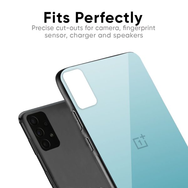 Arctic Blue Glass Case For OnePlus 6T Fashion