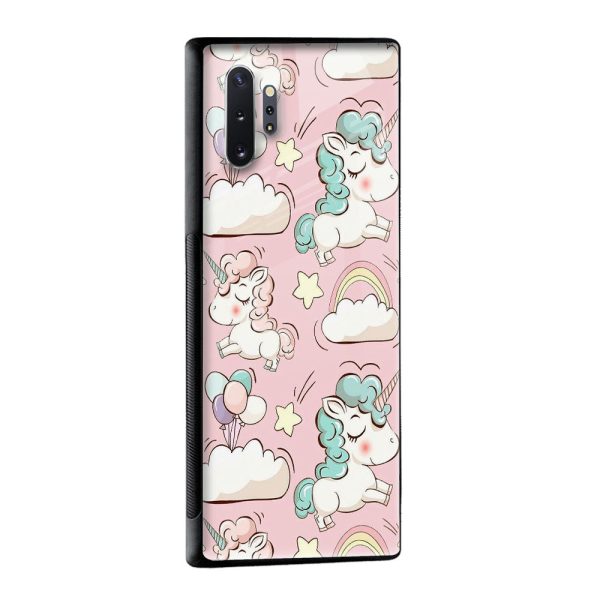 Balloon Unicorn Glass case for Samsung Galaxy A52s Online Sale