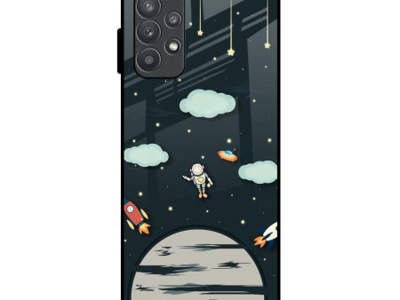 Astronaut Dream Glass Case For Samsung Galaxy A52 Hot on Sale