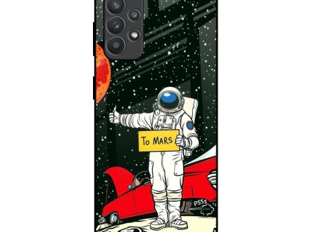 Astronaut on Mars Glass Case for Samsung Galaxy M32 5G Hot on Sale