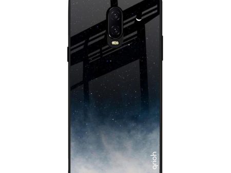 Black Aura Glass Case for OnePlus 6T Online Sale