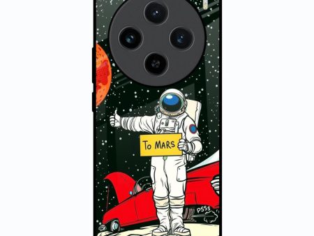 Astronaut on Mars Glass Case for Vivo X100 5G For Sale