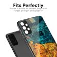 Architecture Map Glass Case for Samsung Galaxy M32 5G Fashion