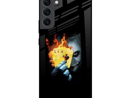 AAA Joker Glass Case for Samsung Galaxy S22 Plus 5G Online Hot Sale