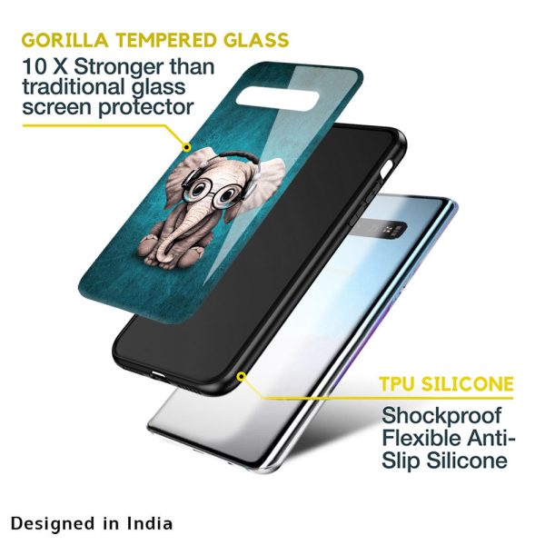 Adorable Baby Elephant Glass Case For Samsung Galaxy A52s Online