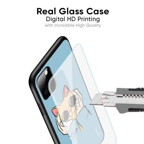 Adorable Cute Kitty Glass Case For Samsung Galaxy Note 10 Plus on Sale