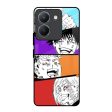 Anime Sketch Glass Case for Vivo Y36 on Sale