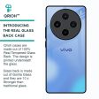 Vibrant Blue Texture Glass Case for Vivo X100 5G For Cheap