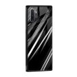 Black & Grey Gradient Glass Case For Samsung Galaxy Note 10 Plus Online now