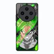 Anime Green Splash Glass Case for Vivo X100 5G Online Hot Sale