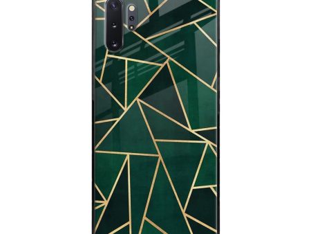 Abstract Green Glass Case For Samsung Galaxy Note 10 Plus Supply