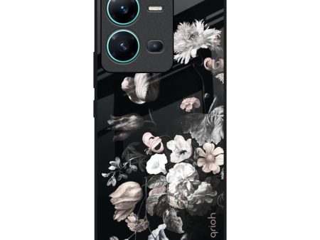 Artistic Mural Glass Case for Vivo V25 Fashion