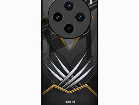 Black Warrior Glass Case for Vivo X100 5G Online now